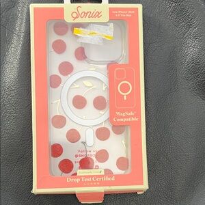 Sonix Red Cherry MagSafe iPhone Case